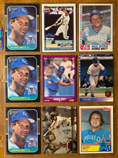 Lot of 60 Vintage George Brett Baseball Cards picture