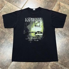 Vintage 2000s Katatonia Metal Band Tshirt Men’s XL VTG picture