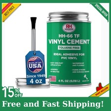 HH-66 Toluene Free Vinyl Cement, 118 ml can - RH Adhesives clear picture