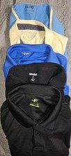 Lot of 5 IZOD, Croft&Barrow, KIngSize, NordicTrack Men's Polo Shirts XLT picture