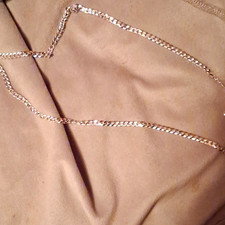 beautiful. 925 silver necklace.  I believe it's 22in picture