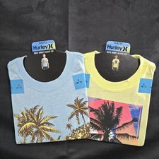 Boy's Youth Hurley Soft Cotton 2 Pack of shirts (SHIPS SAME DAY) picture