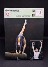 1977-79 Sportscasters - Series 10 Nadia Comaneci #10-03 Lausanne a picture