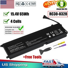 RC30-0328 Laptop Battery 65Wh For Razer Blade 15 Base 2020 2021 RZ09-0328 15.4V picture