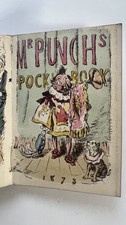  Mr Punch’s Pocket Books 1873–1875 – Original Coloured Fold-Out Cartoons  picture