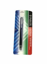 Parker Vector Refillable Roller Ball pen blue ink picture