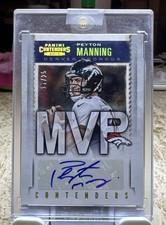 2013 Panini Contenders - Mvp Contenders Peyton Manning #1 Autographs 17/25 (AU) picture