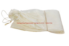 5 pc - 5 X 21 in - 5 lb ea Salami Sopressata Fibrous Casings for 25 lbs of meat picture