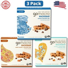 GoMacro Organic Vegan Protein Bars - Variety Pack Chocolate Chip 2.3oz 12 Ct picture