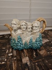 Fitz and Floyd Mount Rushmore Teapot 204/5000 Famous American Landmarks  picture