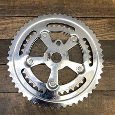 Vintage Schwinn Chainring Set Double NOS Approved Crank Sprocket 70s Lightweight picture