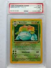 Pokemon 1x Venusaur - Base Set - #15 - PSA 8 picture