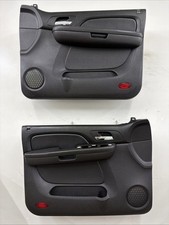 07-09 Chevy Tahoe Suburban GMC Yukon Set Of Front Power Door Panels OEM Black picture