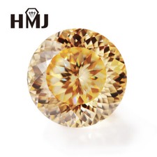 Handmade Portuguese Cut Round Moissanite Stones Multi Color VVS1 GRA Loose Gems picture