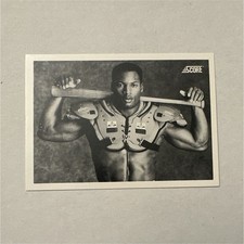 SCORE 1990 Score Bo Jackson Kansas City Royals #697 Base Set Baseball Card picture