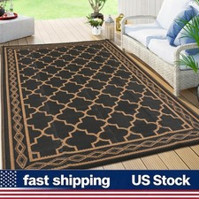 RV 5x8/8x10/9x12/9x18/10x14/10x20FT Lightweight Foldable Outdoor Camping Rug picture