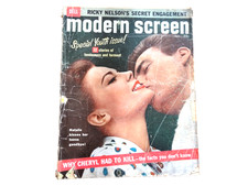 Modern Screen – August 1958 – Natalie Wood/Robert Wagner picture