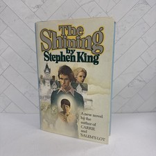 The Shining Hardback Book Doubleday 1977 Early Edition by Stephen King *DAMAGED picture