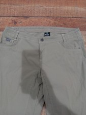 Women’s Kühl Pants Sz 14 Short Straight Leg Green 2845 picture