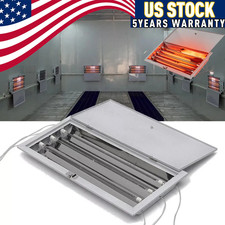 8 X 3KW Spray Baking Booth Infrared Paint Curing Lamp Heaters Heating Light 220V picture