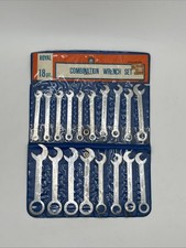 Vintage 18pc Royal Combination Wrench Set No. 603 Japan Ignition Wrench Set SAE picture