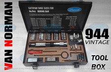 VAN NORMAN 944 VINTAGE COMPLETE TOOL KIT MIC RANGE 2.200 TO 4.200 METAL BOX picture