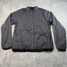 Icebreaker GT Merino Jacket Women XL Grey Full Zip Rush Windbreaker 103640003 picture