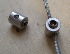 TWO brake straddle cable end clamp vintage Avid Grafton Knarp CNC Cantilever VRC picture