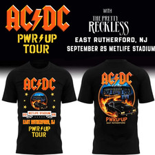  Sep 25, ACDC East Rutherford New Jersey Event Tee Live At Metlife Stadium  picture