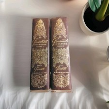 Vintage The Gourmet Cookbook Volumes I & II Hardcover Set 1963 picture