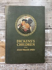 1912 Antique Children's Book “Dickens's Children” Smith, Illustrated picture