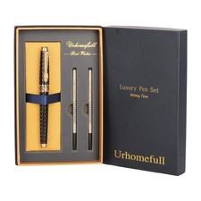 Stunning Luxury Rollerball Pen with 24K Gold Trim,Switzerland Tip with Black Ink picture