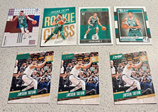 Panini Jayson Tatum Rookie 7-Card Lot 2017-18 Prestige Hoops Donruss Status picture