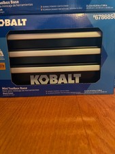 Kobalt Mini-Base 3-Drawer - Black - Steel Toolbox Box. Sold Out Everywhere picture
