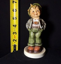 Goebel M.I. Hummel Club “Hello World” Porcelain Hand Painted Figurine TMK6 picture