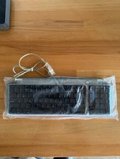 NOS (new old stock) Apple USB Keyboard M2452 Bondi/Teal Blue iMac G3 G4 picture
