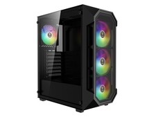 Gamdias AURA GC1 ELITE ARGB, ATX PC case, Tempered Glass Side Panel, 4 ARGB Fans picture