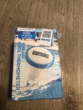 Heyaxa Wireless Pool Thermometer  New 196ft Transmission LCD Digital Display picture