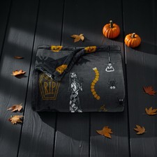 Disney’s The Nightmare Before Christmas Plush Throw Blanket, The Big One, NEW picture