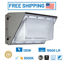 135W LED Large Wall Pack 15550 Lm 5000K Outdoor Security Light Dark Bronze SLG picture