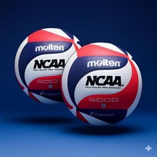 Molten V5M5000-3N Flistatec NCAA Volleyball - Red/White/Blue picture