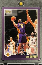 KOBE BRYANT RARE 2000 TOPPS GOLD PURPLE BORDER INVESTMENT CARD LAKERS LEGEND picture