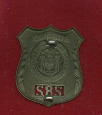 OBSOLETE VINTAGE  NEW YORK   SPECIAL OFFICER  badge picture