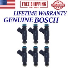 NEW OEM Bosch 6X Fuel Injectors 2001-2003 Ford Mercury Mazda 4.0L V6 #0280156029 picture