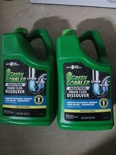 Green Gobbler Industrial Drain Clog Dissolver 1 Gal Brand New Sealed 2pk picture