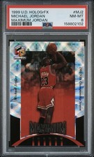 Michael Jordan Maximum Jordan SSP 1999 Upper Deck Hologrfx NM-MT PSA 8 Low Pop picture