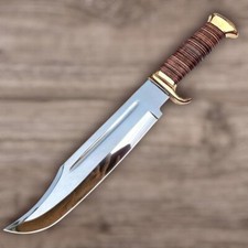 Handmade Crocodile Dundee knife.Antique,fixed blade , Hunting,Camping knife. picture