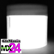 White MX24 1oz Extreme Glow in the Dark Paint Strontium  picture