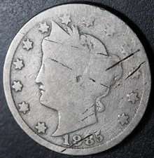 1885 LIBERTY HEAD V NICKEL  *KEY TO THE SET* picture