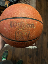 Wilson official NBA Lawrence O'Brien Leather Vintage Rare picture